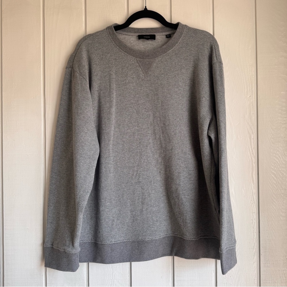 Vince Men’s Gray Pullover Sweater